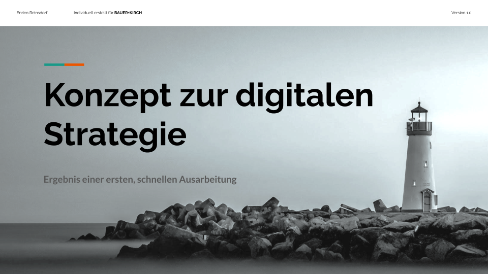 BAUER+KIRCH – Digitale Strategie & Online Bibliothek